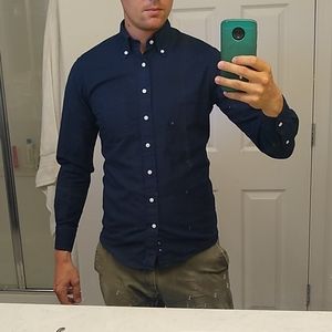Spier & McKay Blue Button Down